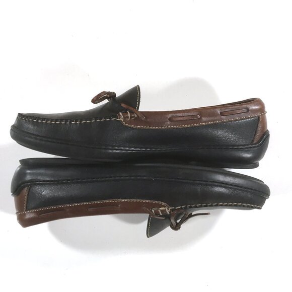 Cole Haan Slip On Loafers Mens Size 11.5 M Black Brown Leather M88358 main image 8